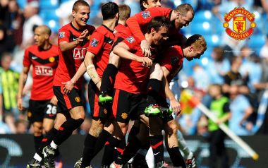 英超：2009-10赛季 Manchester United 曼联赛事壁纸
