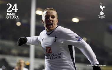 Jamie O Hara Tottenham Hotspur Premier League Celebration