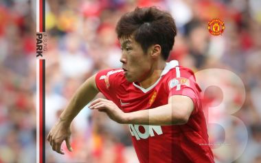 Park Ji Sung Manchester United Football Match Wallpaper