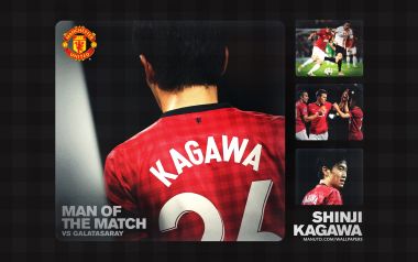 Manchester United Shinji Kagawa Vs Galatasaray Man Of The Match Wallpaper