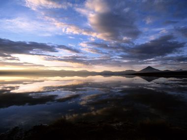 Laguna Colorada Sunset Bolivia