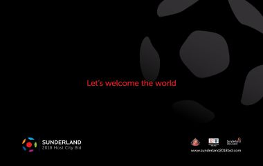 Sunderland 2018 Host City Bid Promotion Poster