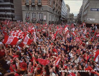 Liverpool FC Fans Championship Celebration Street Parade