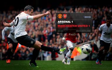 Premier League Arsenal 1 1 Manchester United Match Moment
