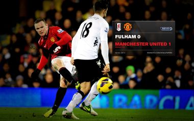 Manchester United Vs Fulham Match Scene 2013 02 02