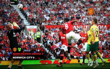 2011年英超曼联2-0诺维奇比赛高光瞬间