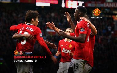 2011 Premier League Manchester United Vs Sunderland Goal Celebration