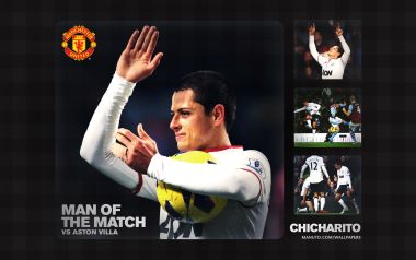 Manchester United Chicharito Vs Aston Villa Match Moment