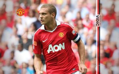 Nemanja Vidic Manchester United Football Wallpaper