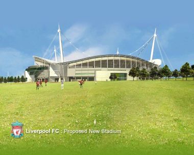 利物浦足球俱乐部拟建新体育场建筑效果图