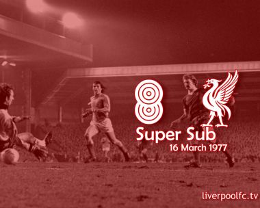 Liverpool Fc 1977 Super Sub Match Memorial Poster