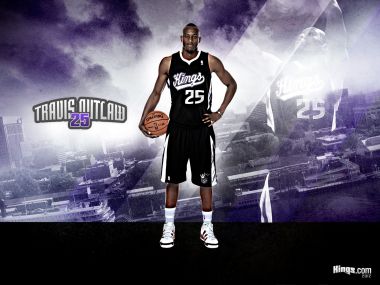 萨克拉门托国王队25号Travis Outlaw篮球壁纸