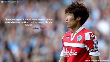 Korean Footballer Park Ji Sung In Qpr Fc Jersey