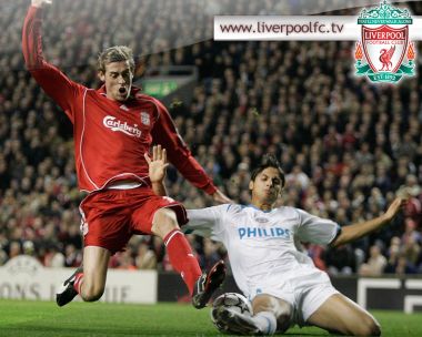 Liverpool FC Peter Crouch Classic Competitive Match Moment