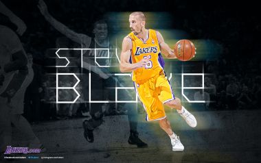 Steve Blake Los Angeles Lakers Basketball Game Scene