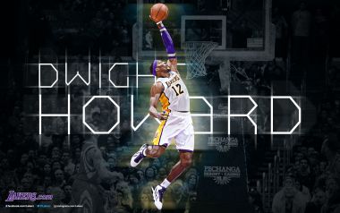 Dwight Howard Los Angeles Lakers Dunk Wallpaper