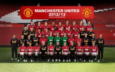 Manchester United 2012 13 Squad Photo