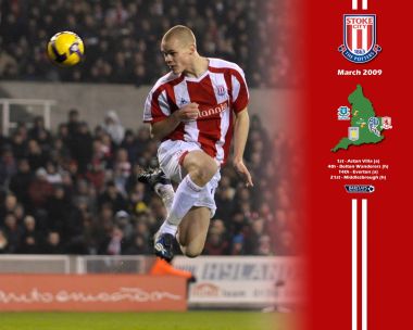 Stoke City 2009 March Premier League Match Wallpaper