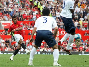 Manchester United Premier League Match Moment At Old Trafford
