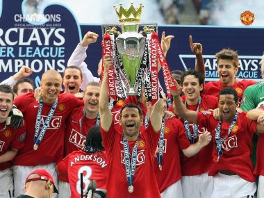 2008 Manchester United Premier League Championship Celebration