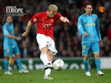 Paul Scholes Manchester United Champions League Classic Match