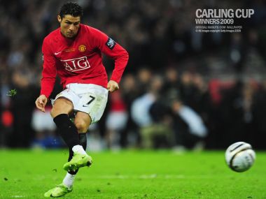 Cristiano Ronaldo Manchester United 2009 Carling Cup Match Moment