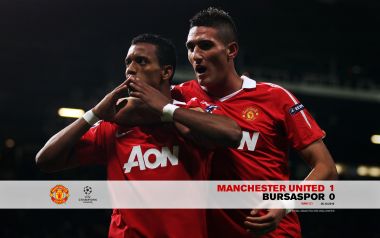 Manchester United 1 0 Bursaspor 2010 Champions League Celebration