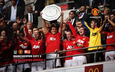 2011 Manchester United 3 2 Man City Community Shield Win