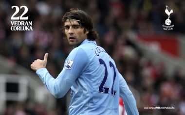 Vedran Corluka Tottenham Hotspur Football Match Photo