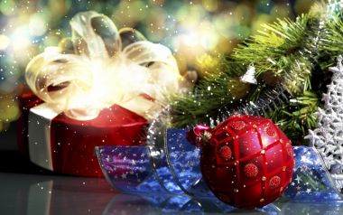 Christmas Decorations Close Up