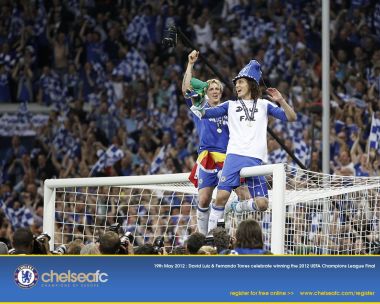 Chelsea 2012 UEFA Champions League Final Celebration