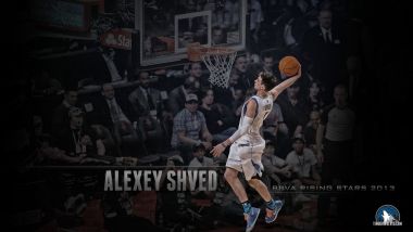 Alexey Shved 2013年BBVA新秀挑战赛扣篮瞬间