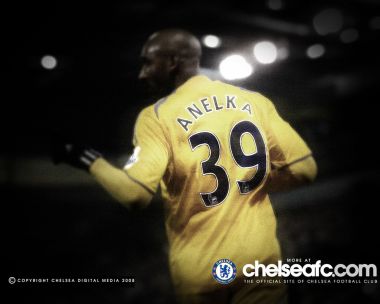 Nicolas Anelka Chelsea No39 Yellow Jersey Football Wallpaper