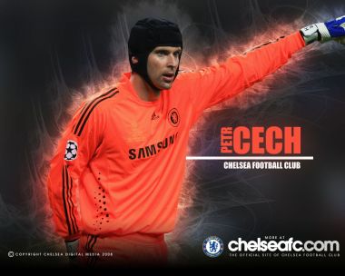 Chelsea FC Goalkeeper Petr Cech Official Wallpaper