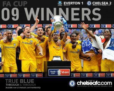 2009 FA Cup Chelsea FC Championship Celebration