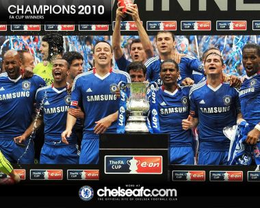 2010 FA Cup Chelsea FC Championship Celebration