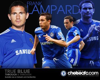 Chelsea Legend Frank Lampard Official Wallpaper