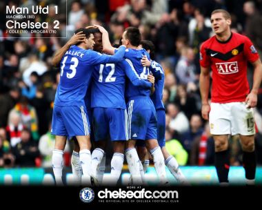 Premier League Classic Derby Chelsea Beat Man United 2 1 Celebration