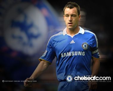 John Terry Chelsea Fc Legend Captain Classic Jersey Wallpaper