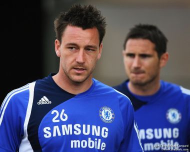 John Terry And Frank Lampard Chelsea Training Photo