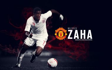 Wilfried Zaha Manchester United Player Wallpaper
