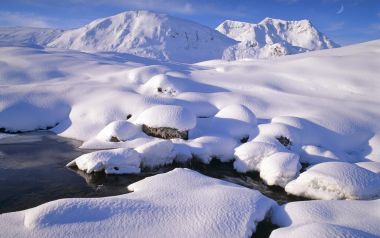 Winter In Buachaille Etive Mor Scotland