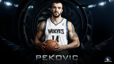 Minnesota Timberwolves 14 Pekovic Basketball Wallpaper
