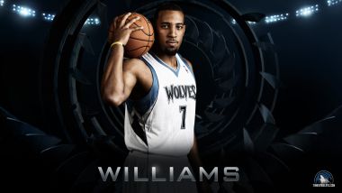 Minnesota Timberwolves 7 Williams Basketball Wallpaper