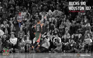 Milwaukee Bucks Vs Houston Rockets Game Moment (Feb 27, 2013)