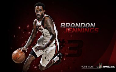 Nba Brandon Jennings Milwaukee Bucks Basketball Sports Wallpaper