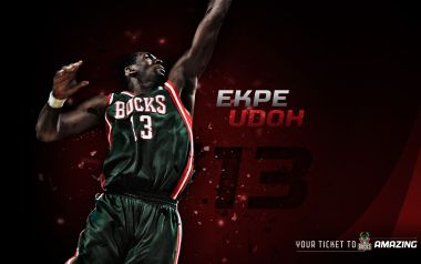 Milwaukee Bucks Ekpe Udoh Basketball Player Wallpaper