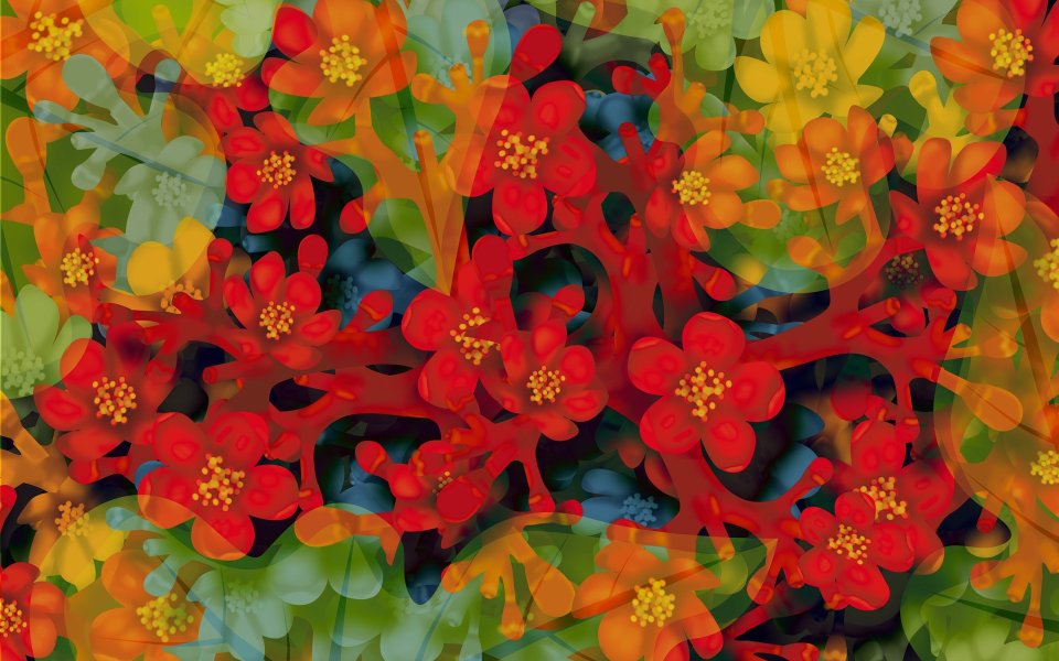 01_2956_Digital-illustration-flowers_wallcoo.com
