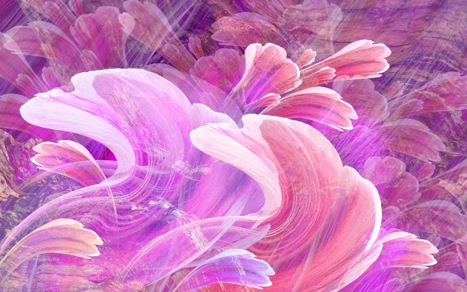 02_2968_Digital-illustration-flowers_wallcoo.com