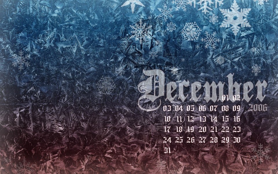 2006-december-calendar